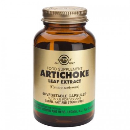 SOLGAR Artichoke Leaf Extract 60 Κάψουλες