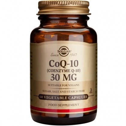 SOLGAR Coenzyme Q-10 30mg 60 Κάψουλες