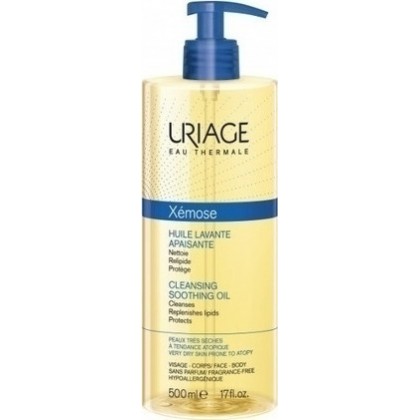 Uriage Xemose Ηuile Lavante Apaisante Cleansing Soothing Oil 500ml