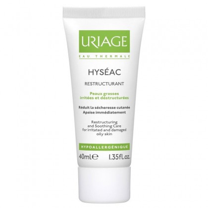 Uriage Hyséac Restructurant Καταπραϋντική Κρέμα 40ml