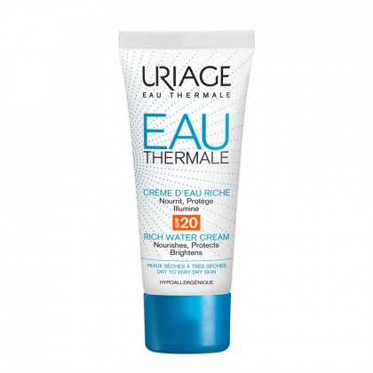 Uriage Eau Thermale Creme D'Eau Riche SPF20 40ml