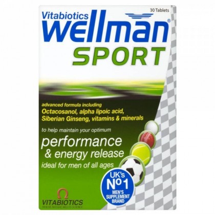 VITABIOTICS Wellman Sport 30 Ταμπλέτες