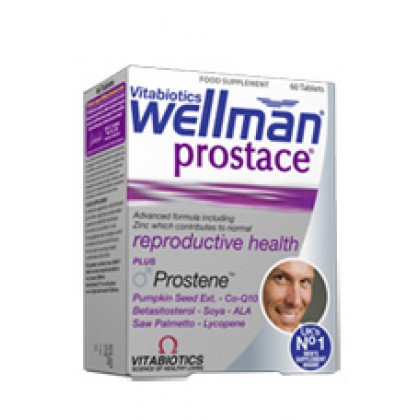 VITABIOTICS Wellman Prostace 60 Ταμπλέτες