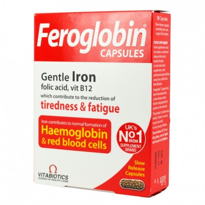  VITABIOTICS Feroglobin Gentle Iron Folic Acid B12