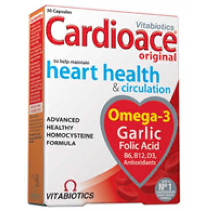 VITABIOTICS Cardioace 30 Κάψουλες