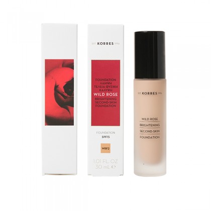 Korres Wild Rose Brightening Second-Skin Foundation SPF15 WRF2