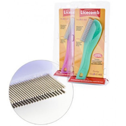 Licecomb διπλή μεταλλική χτένα για τις ψείρες