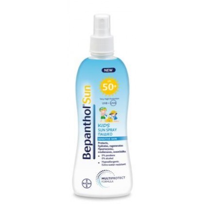 Bepanthol Sun Kids Spray Παιδικό Sensitive Skin SPF50+ 200ml