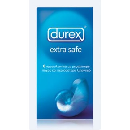 Durex Extra Safe 6τεμ προφυλακτικά