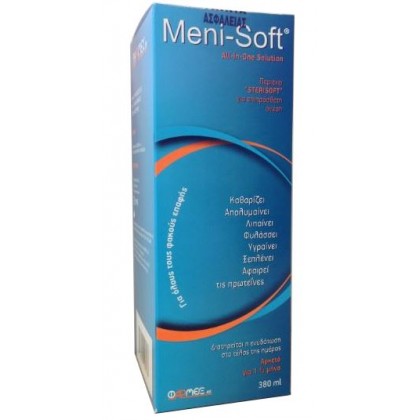 Meni-Soft υγρό φακών επαφής 380ml