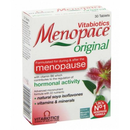VITABIOTICS Menopace 30 Ταμπλέτες