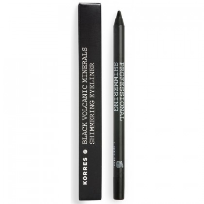 KORRES PROFESSIONAL SHIMMERING EYELINER (01 ΜΑΎΡΟ)