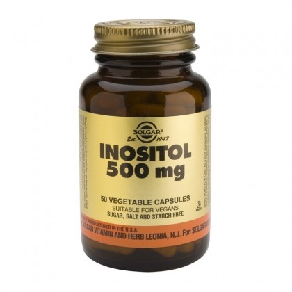 SOLGAR Inositol 500mg 50 Ταμπλέτες