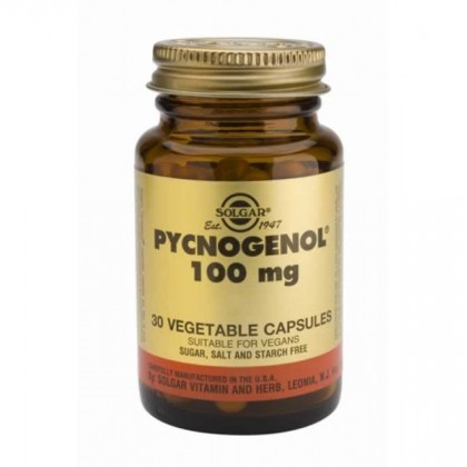 SOLGAR Pycnogenol 100mg 30 Κάψουλες
