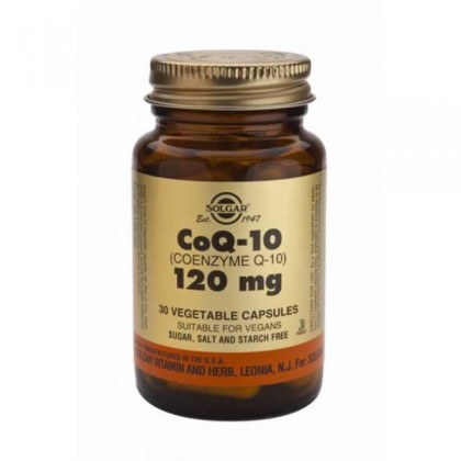 SOLGAR Coenzyme Q10 120mg 30 Κάψουλες