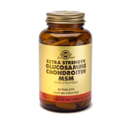 SOLGAR Glucosamine Chondroitin MSM 60 Ταμπλέτες