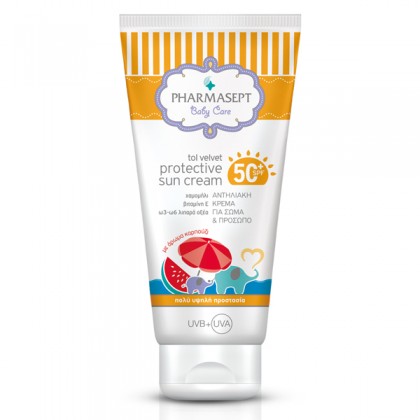 PHARMASEPT Tol Velvet Protective Sun Cream SPF50+ 150ml