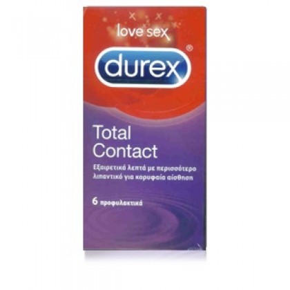 Durex Total Contact 6τεμ προφυλακτικά