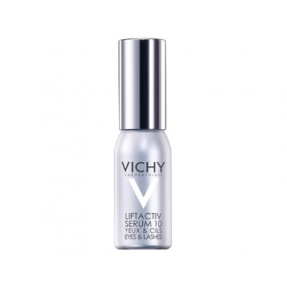 Vichy LIFTACTIV DERM-SOURCE SERUM 10 ΜΑΤΙΑ ΒΛΕΦΑΡΙΔΕΣ 15ml